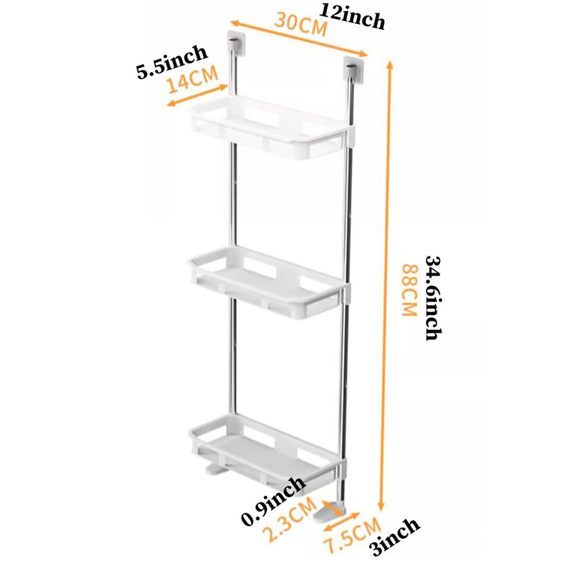Estante Organizador De Acero 3 niveles - Organizador de gancho de REGALO